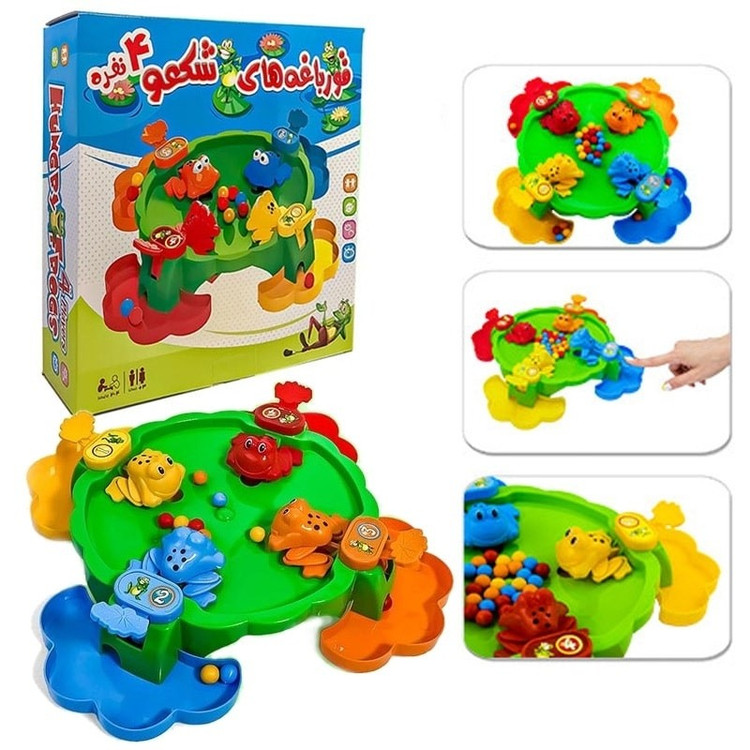 بازی قورباغه شکمو4 نفره