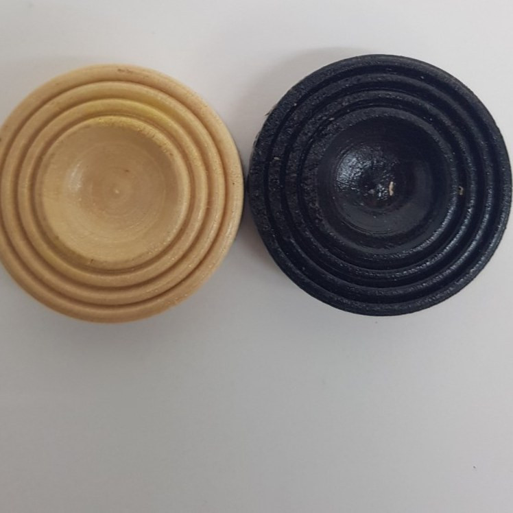 مهره تخته نرد چوبی و پلاستیکی