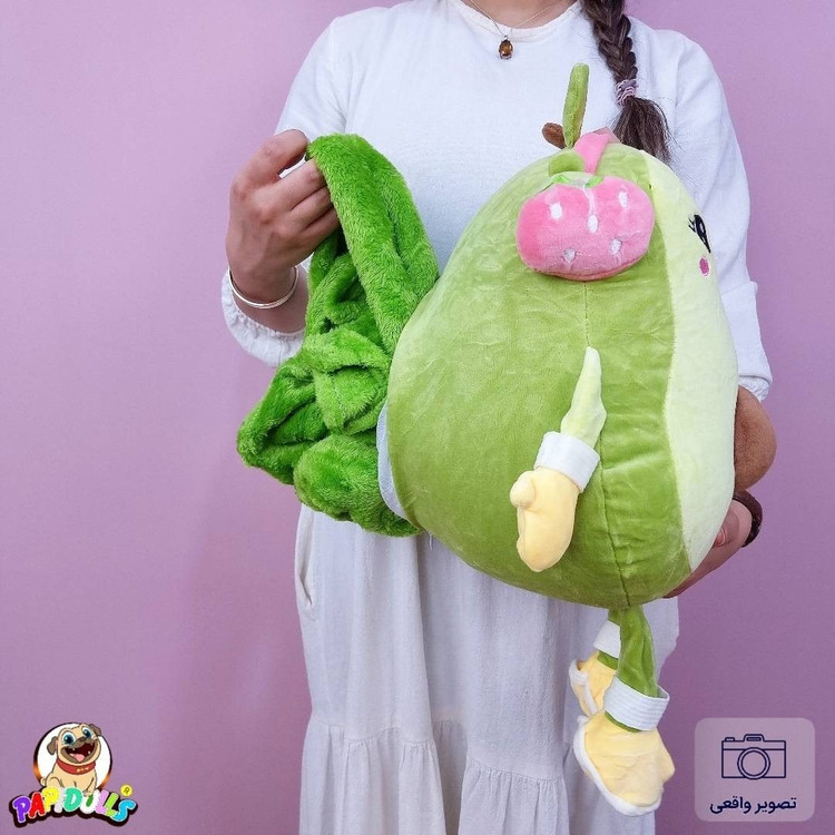 عروسک پتودار طرح آووکادو سایز ۵۰ سانت