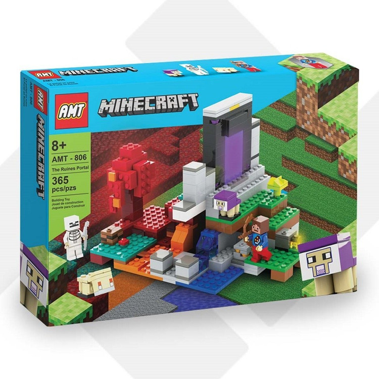 لگو ماینکرافت مدل دروازه جهنم 806 amt