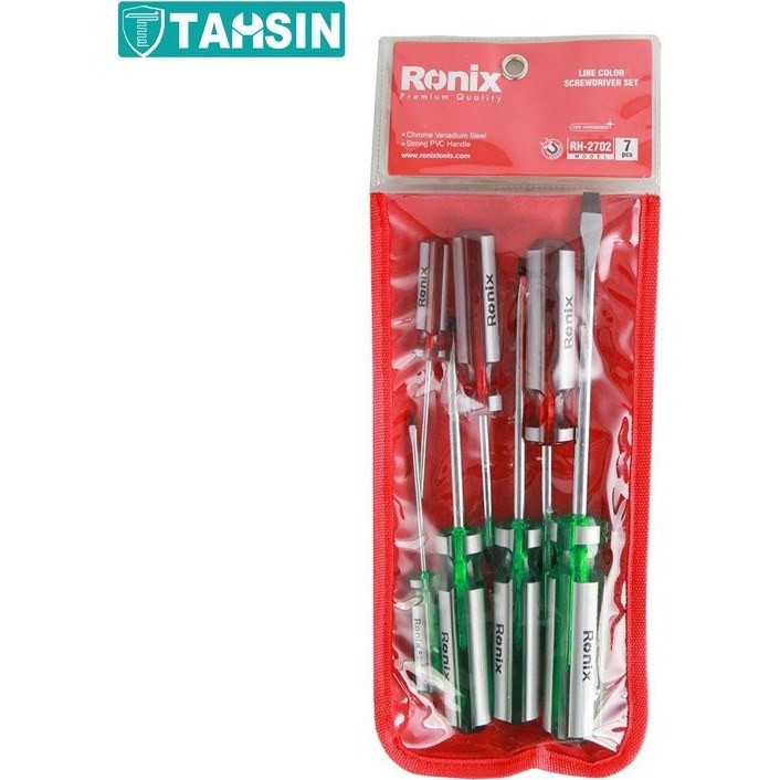ست ۷ عددی پیچ گوشتی رونیکس مدل RH2702