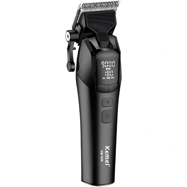 ماشین اصلاح کیمی مدل KM1858 با تیغه استیل ضد زنگ و برش مستقیم