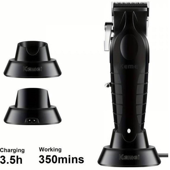 ست ماشین اصلاح کیمی مدل KM-2296 و KM-2299 با تیغه استیل ضد زنگ و برش مستقیم