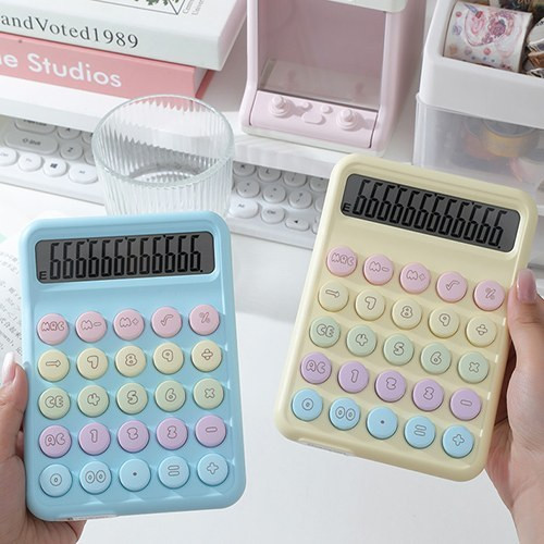 ماشین حساب پاستلی Runzon سایز بزرگ ۱۱×۱۵