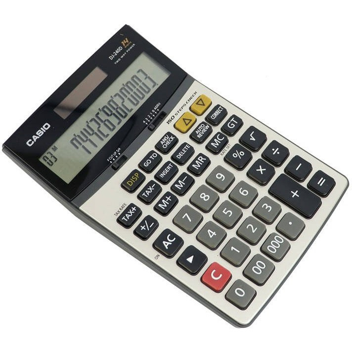 ماشین حساب رومیزی طرح کاسیو مدل DJ-240D غیر اصل