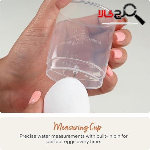 تخم مرغ پز نوتریکوک مدل EC207ME با بدنه پلاستیک