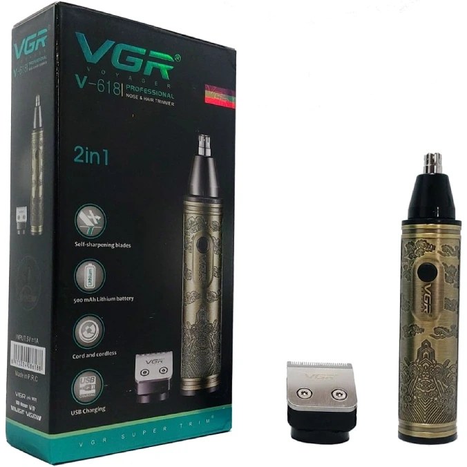 موزن گوش و بینی وی جی آر مدل V-618 دوکاره